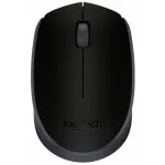 Мышь Logitech M171 Wireless Mouse Grey-Black USB (радиоканал, кнопок 3, 1000dpi)