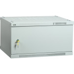 Шкаф коммутационный настенный IEK LWE3-06U64-MF (6U, 600x320x450мм, IP20, 50кг)