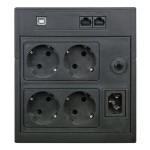 ИБП Powercom RAPTOR RPT-1500AP LCD (Line-Interactive, 1500ВА, 900Вт, 4xCEE 7 (евророзетка))