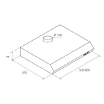 Вытяжка Jetair Light 50 WH