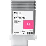 Чернильный картридж Canon PFI-107M (пурпурный; 130стр; 130мл; iP F680, 685, 780, 785)