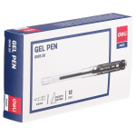 Ручка гелевая Deli EQ10520 (0,5мм, черный)