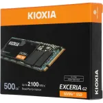 Жесткий диск SSD 500Гб Kioxia Exceria (2280, 2100/1700 Мб/с, 400000 IOPS, PCI Express)
