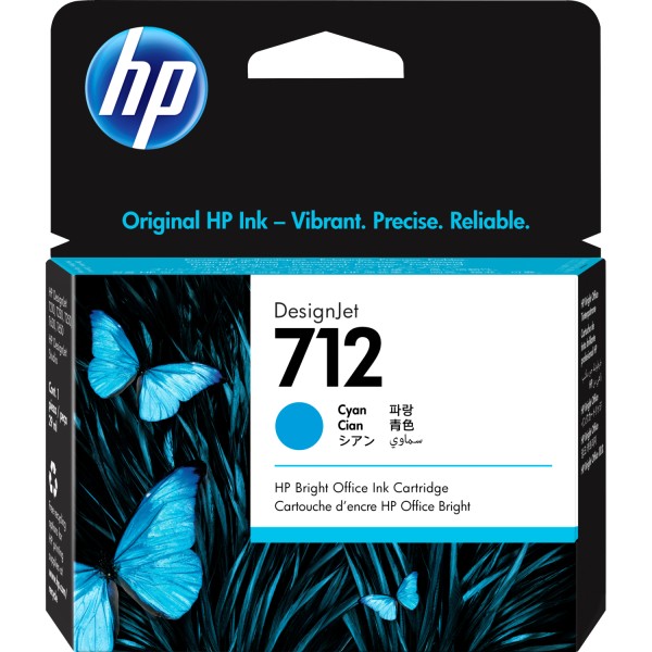 HP 712 (голубой; 29стр; 29мл; DJ Т230, 630)
