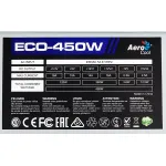 Блок питания Aerocool Eco-450W (ATX, 450Вт, 20+4 pin, ATX12V 2.3, 1 вентилятор)