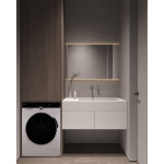 Стиральная машина Weissgauff WM 4027 Inverter Steam(59.5x85x40см, фронтальная, макс:7кг, 1200об/мин, защита от протечек, белый)