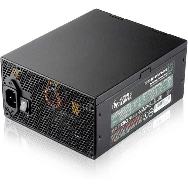 Блок питания Super Flower Leadex Titanium 850W (ATX, 850Вт, 20+4 pin, ATX12V 2.2 / EPS12V, 1 вентилятор, TITANIUM)