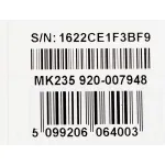 Клавиатура и мышь Logitech MK235 Wireless Keyboard and Mouse Black USB (классическая мембранная, 101кл, светодиодная, кнопок 2, 1000dpi)