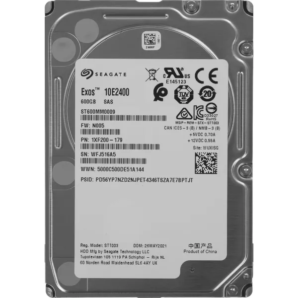 Жесткий диск HDD 600Гб Seagate Enterprise Performance (2.5