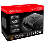 Блок питания Thermaltake SMART M750W (ATX, 750Вт, 24 pin, ATX12V 2.3 / EPS12V, 1 вентилятор, BRONZE)