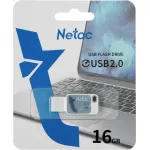 Накопитель USB Netac NT03UA31N-016G-20BL