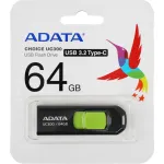 Накопитель USB ADATA ACHO-UC300-64G-RBK/GN