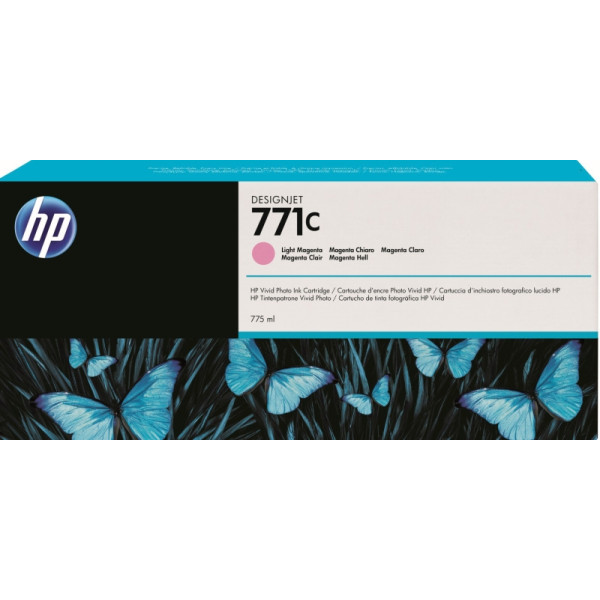 Картридж HP 771C (светло-пурпурный; 775стр; 775мл; DJ Z6200)