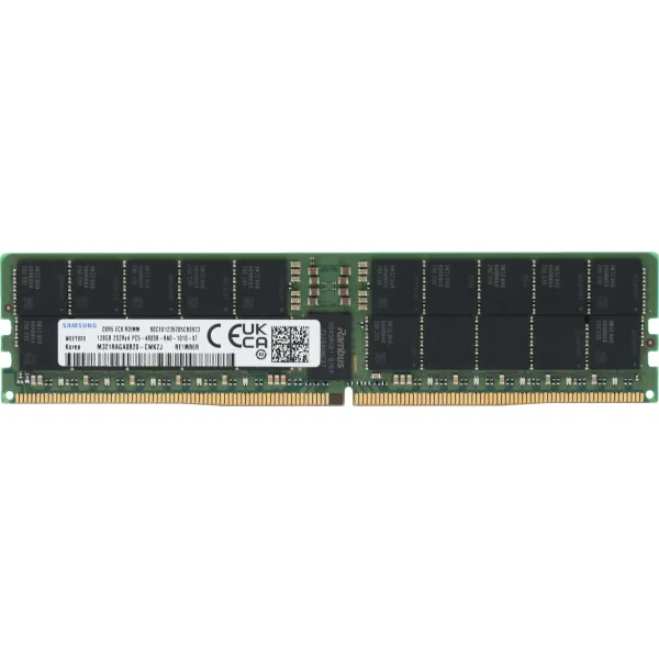 Память DIMM DDR5 128Гб 4800МГц Samsung (38400Мб/с, CL40, 288-pin, 1.1 В)