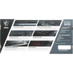 Клавиатура MSI VIGOR GK20 ( мембранные, 104кл)