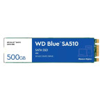 Жесткий диск SSD 500Гб Western Digital Blue SA510 (2280, 560/530 Мб/с, 84000 IOPS, SATA 3Гбит/с, для ноутбука и настольного компьютера)