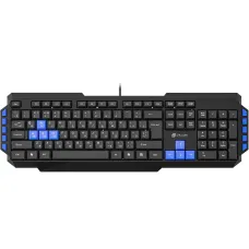 Игровая клавиатура Oklick 750G FROST WAR Black USB (классическая мембранная, 114кл) [KM-638]