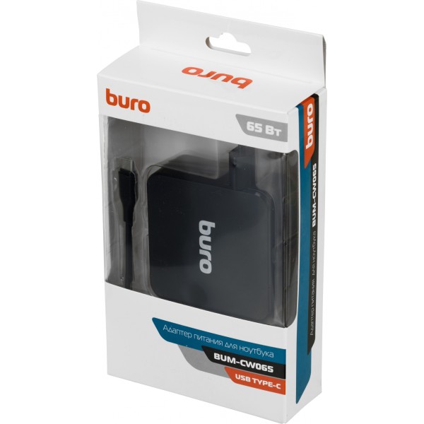 Блок питания Buro BUM-СW065 (65Вт, 5-20В)