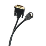 Кабель-переходник VCOM (HDMI (m), DVI-D (m))