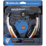 Гарнитура DEFENDER Warhead G-120 (оголовье, с проводом, 2м, накладные, 2 x mini jack 3.5 mm)