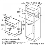 Электрический духовой шкаф Bosch HBG7361B1