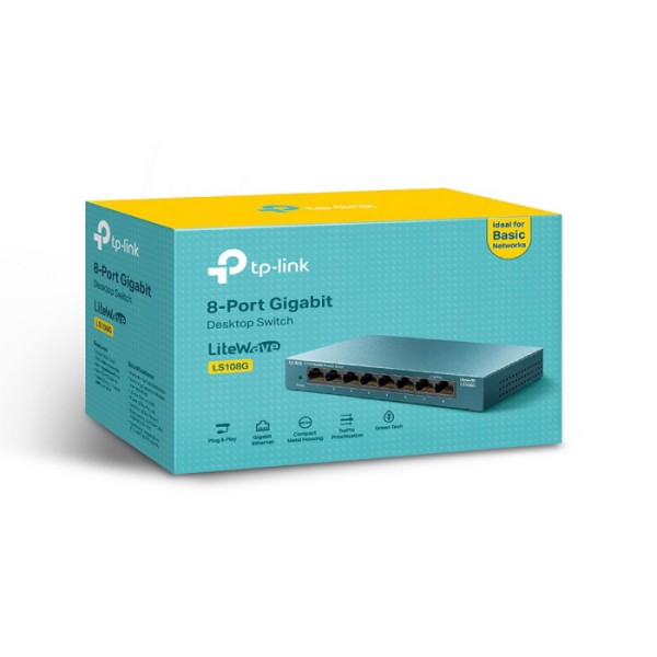 Коммутатор TP-Link LS108G