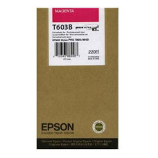 Чернильный картридж Epson C13T603B00 (пурпурный; 220стр; 220мл; St Pro 7880, 9800)