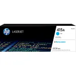 Тонер-картридж HP 415A (голубой; 2100стр; HP LJ M454, MFP M479)