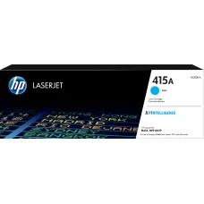 Тонер-картридж HP 415A (голубой; 2100стр; HP LJ M454, MFP M479)