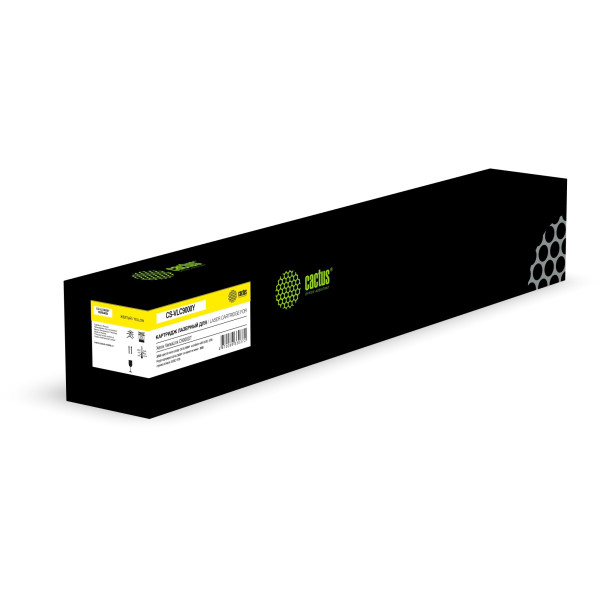 Тонер-картридж Cactus CS-VLC9000Y (желтый; 26500стр; VL C9000DT)