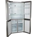 Холодильник Бирюса CD 466 I (No Frost, A, 3-камерный, Side by Side, объем 450:297/153л, инверторный компрессор, нержавеющая сталь)