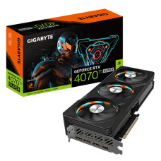 Видеокарта GeForce RTX 4070 Ti SUPER 2610МГц Gigabyte (PCI-E 4.0, GDDR6X, 256бит, 1xHDMI, 3xDP) [GV-N407TSGAMING-16GD]