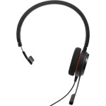 Гарнитура Jabra EVOLVE 20 MS Mono (оголовье, с проводом, накладные, USB Type-A, Skype for Business)