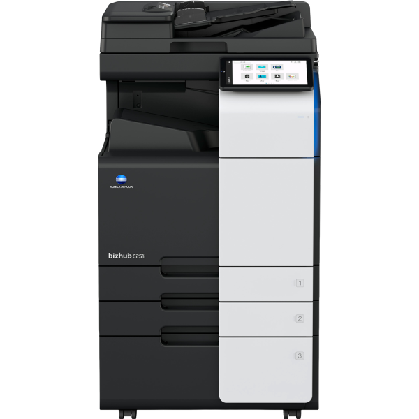 МФУ Konica Minolta bizhub C251i (цветная, A3, 8192Мб, 25стр/м, 1200x1200dpi, авт.дуплекс, 130'000стр в мес)