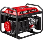 Электрогенератор ЗУБР СБ-8000 (бензиновый, однофазный, пуск ручной, 8/7,5кВт, непр.работа 9ч)