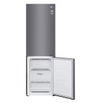 Холодильник LG GC-B459SLCL (No Frost, A+, 2-камерный, объем 374:247/127л, инверторный компрессор, 59.5x186x68.2см, графит)