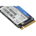 Жесткий диск SSD 512Гб Netac N930ES (2242, 1650/1500 Мб/с, 200000 IOPS, PCI-E, для ноутбука и настольного компьютера)
