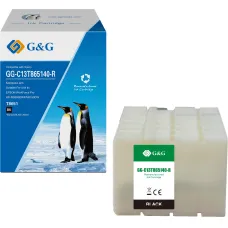 G&G GG-C13T865140-R (черный; 200стр; WF Pro WF-M5690DWF, M5190DW) [GG-C13T865140-R]