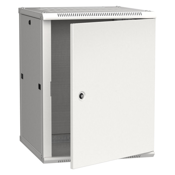 Шкаф коммутационный настенный IEK LWR3-18U66-MF (18U, 600x900x600мм, IP20, 90кг)