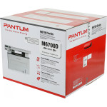 МФУ Pantum M6700D (лазерная, черно-белая, A4, 128Мб, 30стр/м, 1200x1200dpi, авт.дуплекс, 60'000стр в мес, USB)