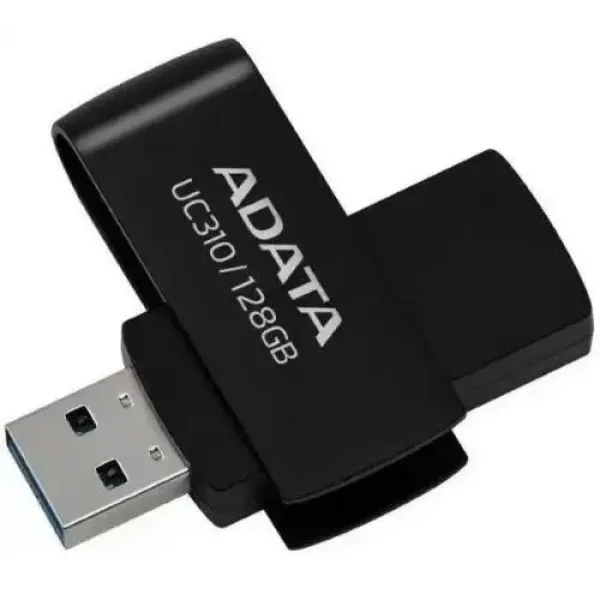 Накопитель USB ADATA UC310-128G-RBK