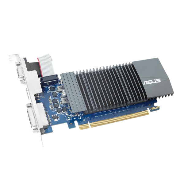 Видеокарта GeForce GT 710 954МГц ASUS EVO (PCI-E, DDR3, 64бит, 1xDVI, 1xHDMI)