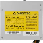 Блок питания Chieftec GPA-600S 600W (ATX, 600Вт, 20+4 pin, ATX12V 2.3, 1 вентилятор)