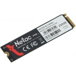 Жесткий диск SSD 250Гб Netac NV3000 (2280, 3000/1400 Мб/с, 120000 IOPS, PCIe 3.0 x4 (NVMe), для ноутбука и настольного компьютера)
