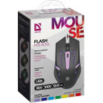 Мышь DEFENDER Flash MB-600L Black USB (1200dpi)