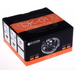 Кулер ID-Cooling DK-01 (Socket: 1150, 1151, 1155, 1156, 1200, 1700, AM3, AM3+, AM4, FM1, FM2, FM2+, алюминий, 28,8дБ, 92x92x25мм, 4-pin)