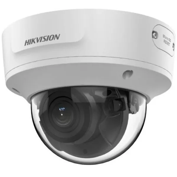 Камера видеонаблюдения Hikvision DS-2CD2743G2-IZS (IP, антивандальная, купольная, уличная, 4Мп, 2.8-12мм, 2688x1520, 25кадр/с)