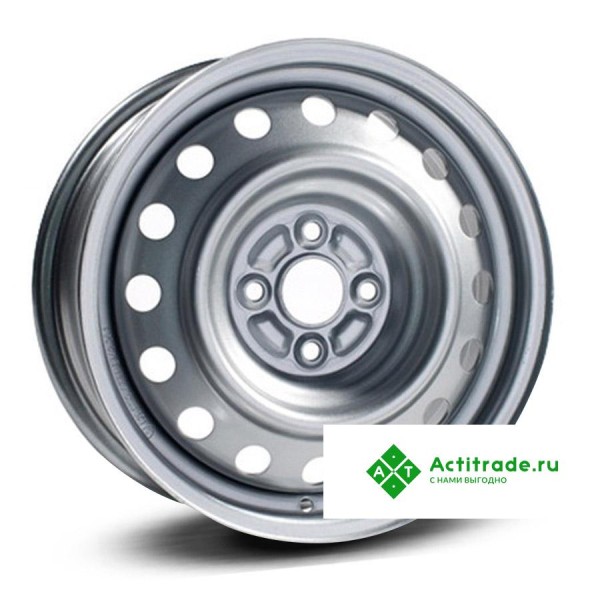 Trebl 64A50C R15/6J PCD 4x100 ET 50 ЦО 60,1 серебристый