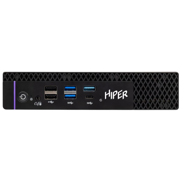 ПК Hiper Factum FT20 (Core i5 14400 2500МГц, DDR4 16Гб, SSD 512Гб, Intel UHD Graphics 730, Windows 11 Pro)
