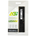 Память DIMM DDR5 8Гб 4800МГц AGI (38400Мб/с, CL40, 288-pin)